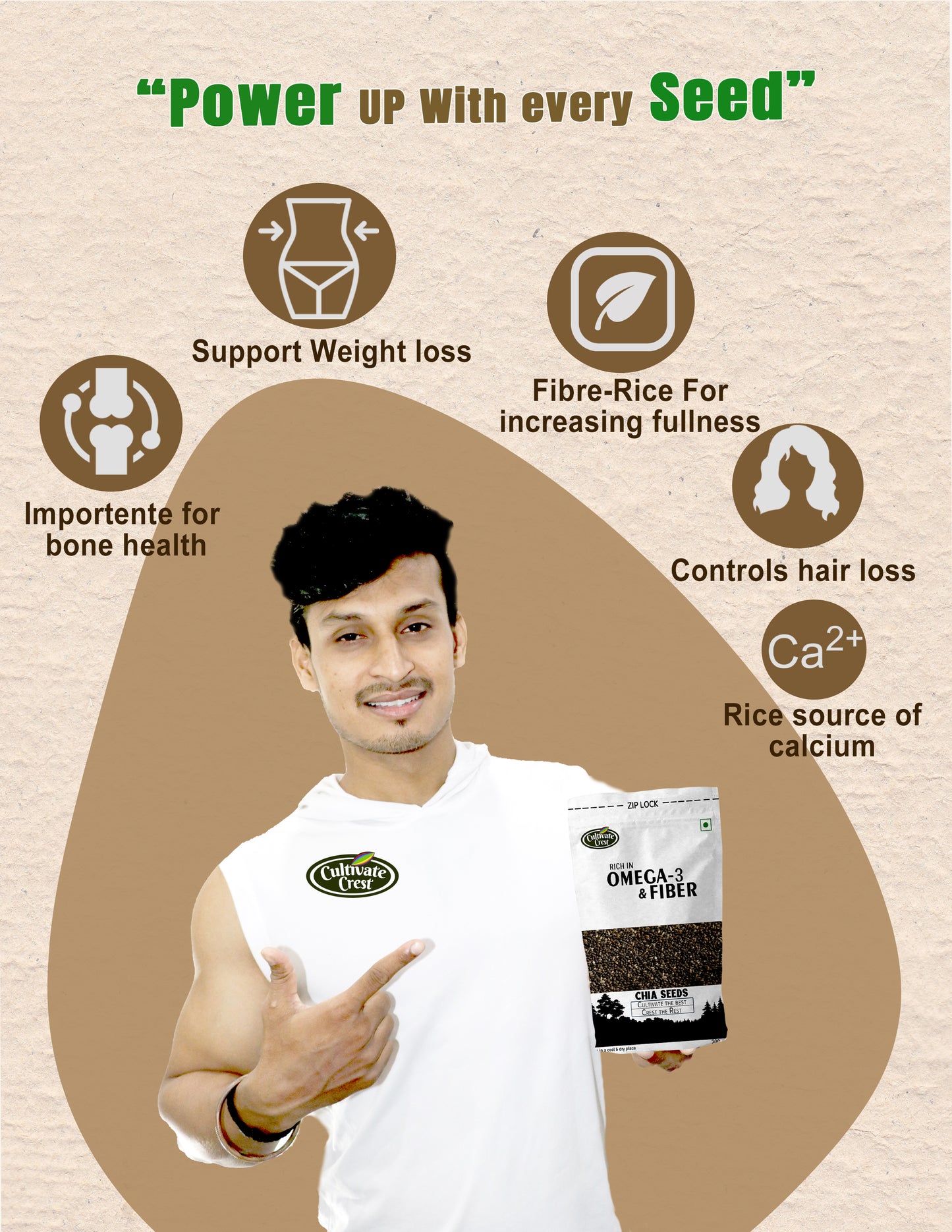 Raw Chia Seeds |200G/500G| Best for your healthy living