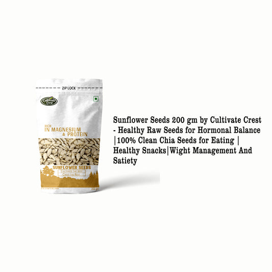 Raw Sunflower Seeds |200G/500G| Protein-Rich Snack for Immunity & Skin Health