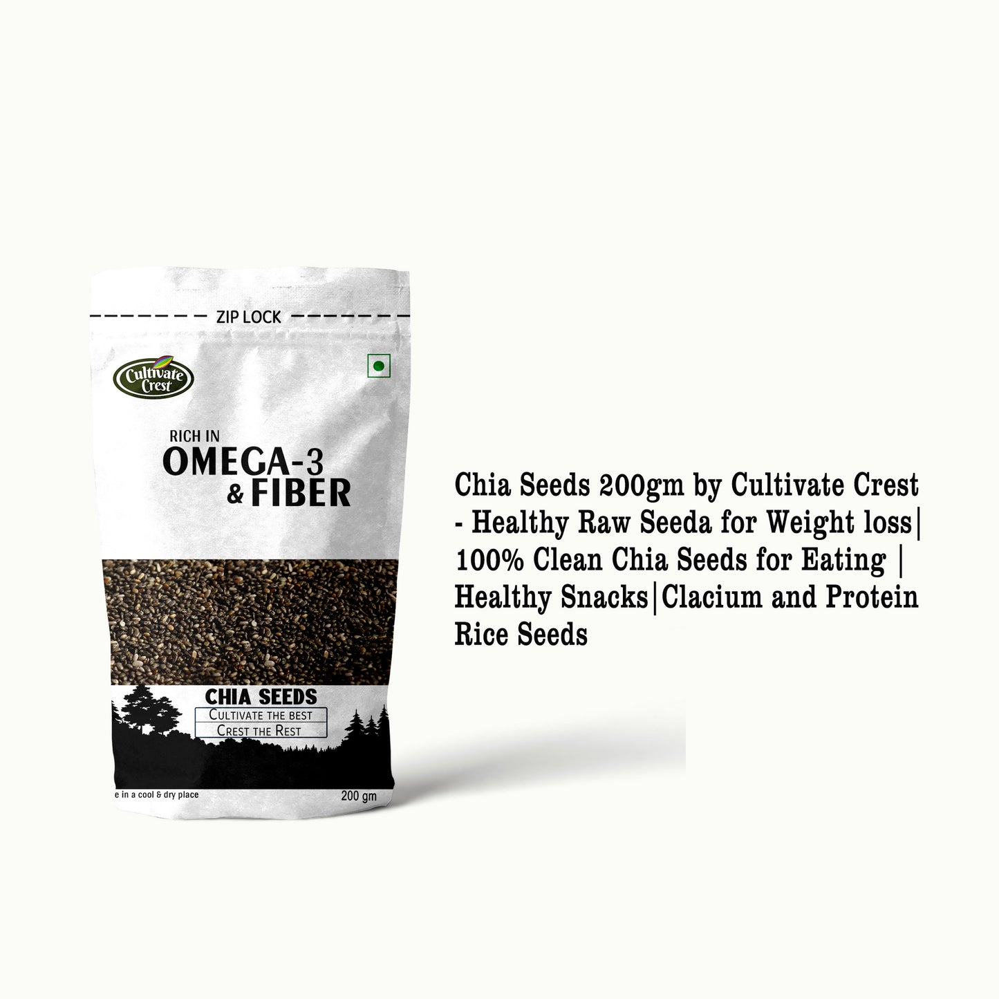 Raw Chia Seeds |200G/500G| Best for your healthy living