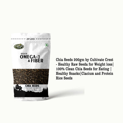 Raw Chia Seeds |200G/500G| Best for your healthy living