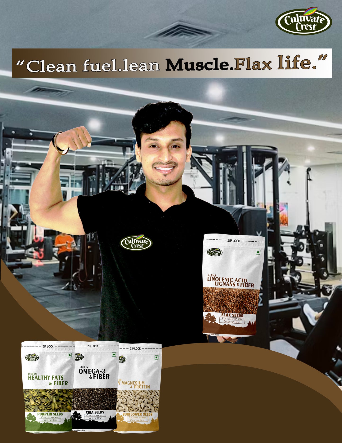 Premium Raw Flax Seeds |200G/500G| Superfood for Weight Loss & Heart Health