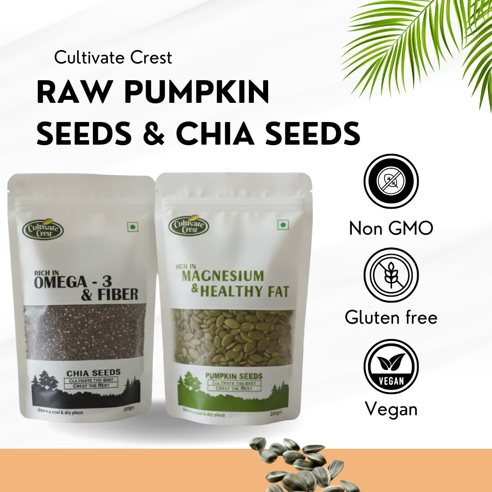Raw Pumpkin Seeds & Chia Seeds
