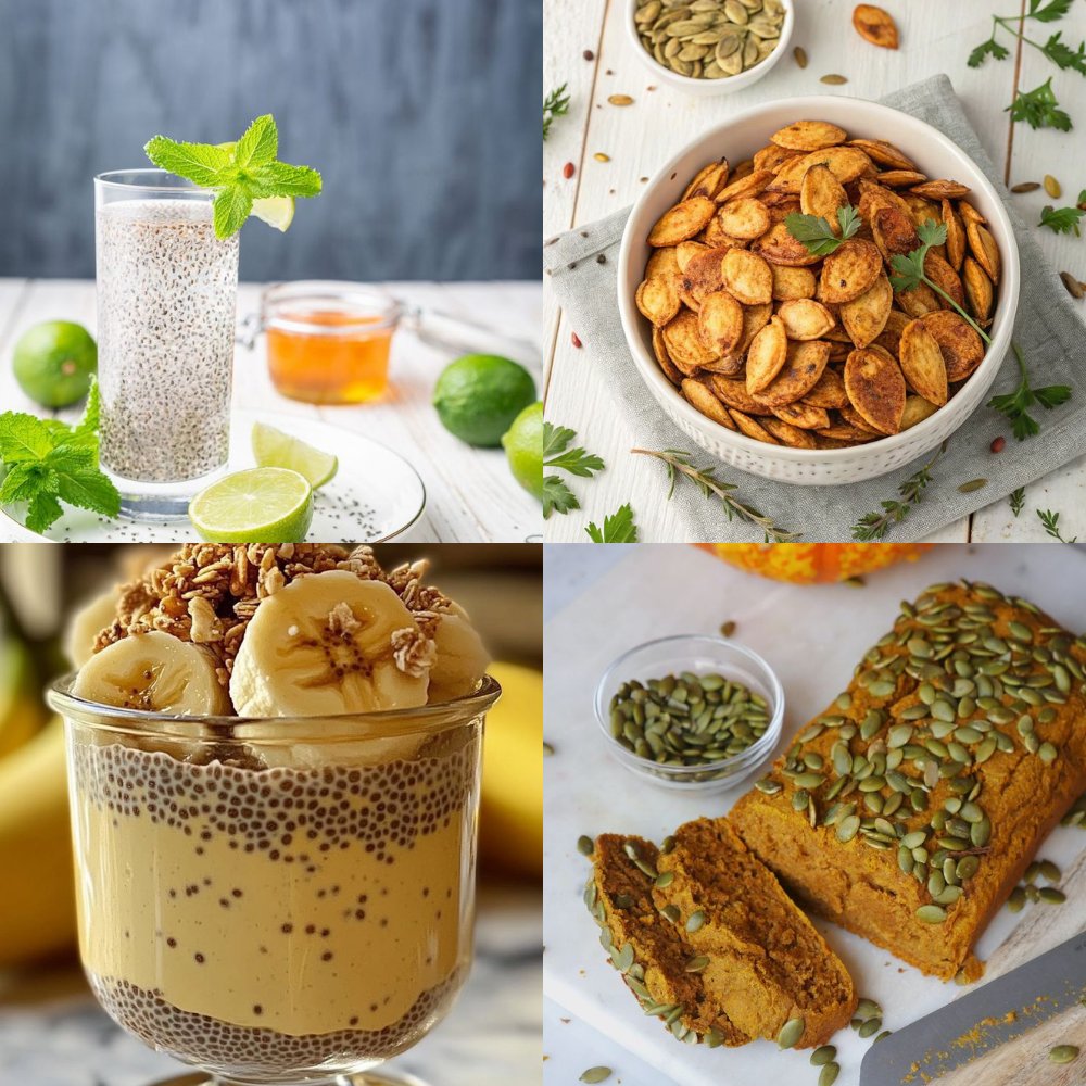 Recipe Ideas - Smoothies, Puddings, Salads & More